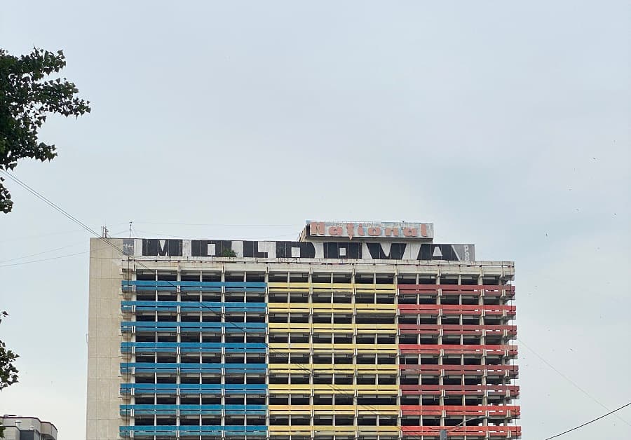 Hotel National, brutalismo Moldavia